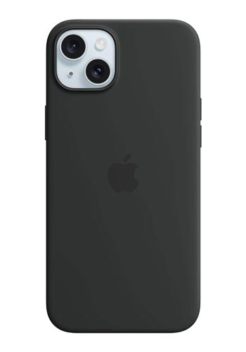Apple Silikon Case mit MagSafe Black, für Apple iPhone 15 Plus, MT103ZM/A