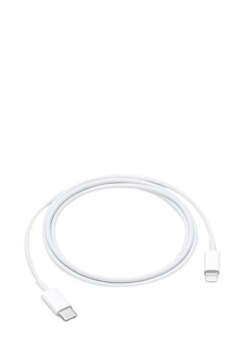 Apple USB-C Gewebtes Ladekabel 1m, USB-C auf USB-C, 3.2 Gen 1 White, Blister