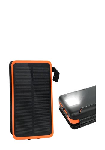 Elzle Solar Powerbank Orange, 26.800mAh