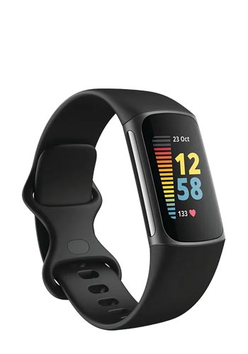 FitBit Charge 5 Black, Fitness Tracker mit Armband