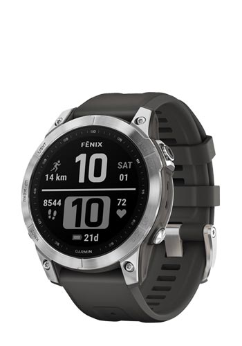 Garmin Fenix 7 Smartwatch Graphit/Silber, 010-02540-01
