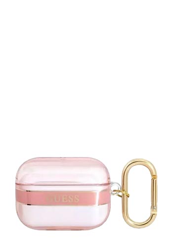 GUESS Cover Strap Pink, für AirPods Pro, GUAPHHTSP
