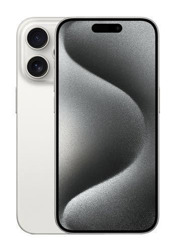 Apple iPhone 15 Pro 256GB, White Titanium