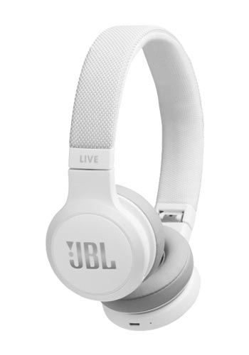 JBL Live 400BT Bluetooth Headset White, JBLLIVE400BTWHT