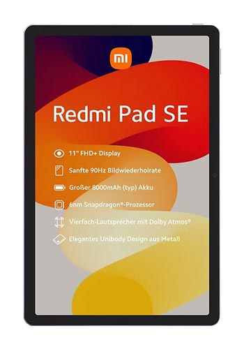 Xiaomi Redmi Pad SE 11 Zoll 4GB RAM, 128GB, Lavender Purple