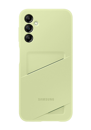 Samsung Card Slot Case Lime, für Samsung Galaxy A14 (LTE/ 5G), EF-OA146TGEGWW