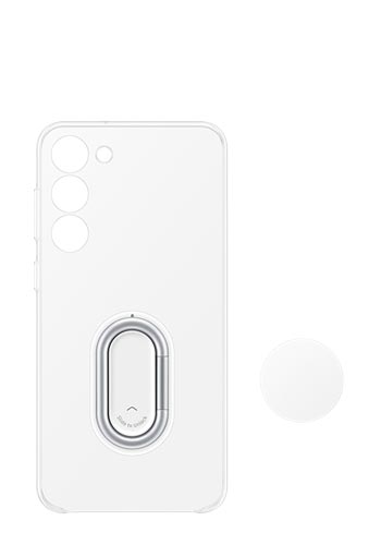 Samsung Clear Gadget Case Transparent, für Samsung Galaxy S23 Plus, EF-XS916CTEGWW
