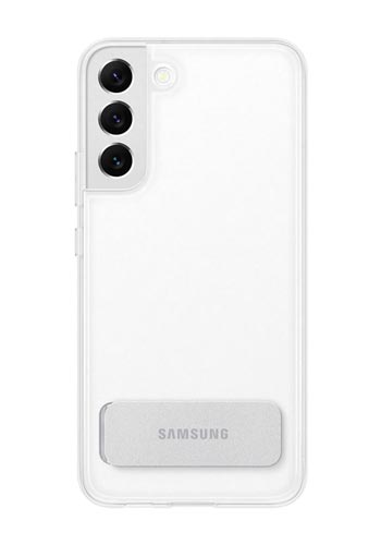 Samsung Clear Standing Cover Transparent, für Samsung Galaxy S22+, EF-JS906CTEGWW