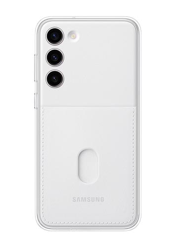 Samsung Frame Cover White, für Samsung Galaxy S23 Plus, EF-MS916CWEGWW