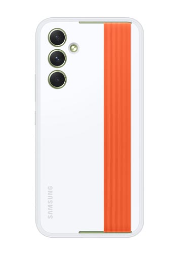 Samsung Haze Grip Case White, für Samsung Galaxy A54 5G, EF-XA546CWEGWW