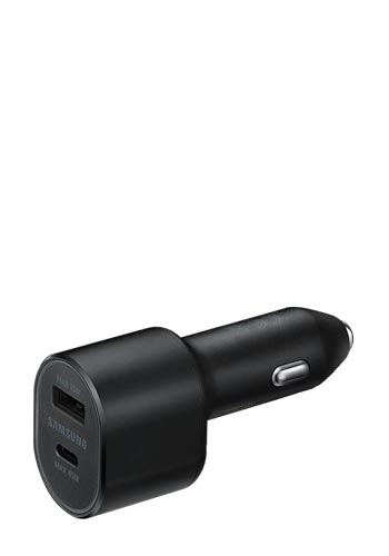 Samsung KFZ Ladegerät Duo 45W USB Type-C/A Black, EP-L4020NBEGEU