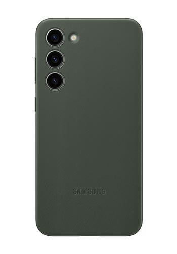 Samsung Leather Cover Green, für Samsung Galaxy S23 Plus, EF-VS916LGEGWW