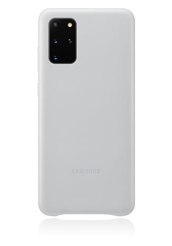Samsung Leather Cover Light Grey, für Samsung G985F Galaxy S20 Plus, EF-VG985LS, Blister