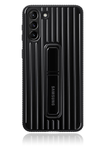 Samsung Protective Standing Cover Black, für Samsung G996F Galaxy S21 Plus, EF-RG996CB, Blister