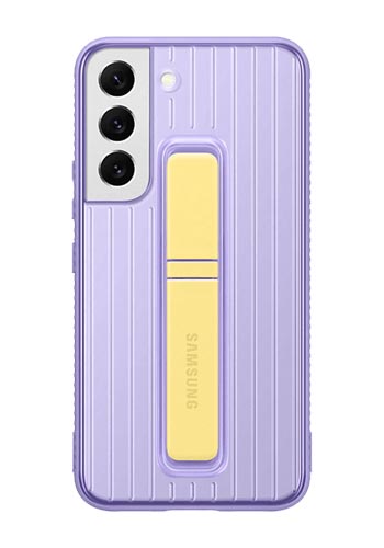 Samsung Protective Standing Cover Lavender, für Samsung Galaxy S22, EF-RS901CVEGWW, Blister