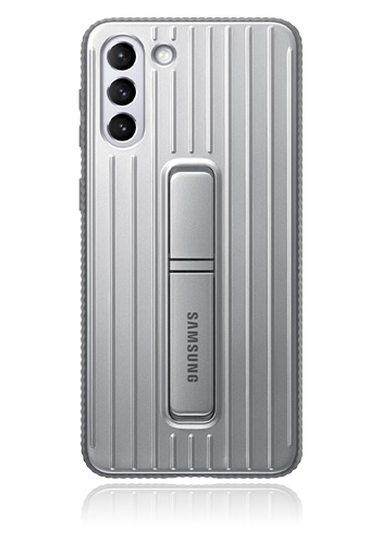 Samsung Protective Standing Cover Light Gray, für Samsung G996F Galaxy S21 Plus, EF-RG996CJ, Blister