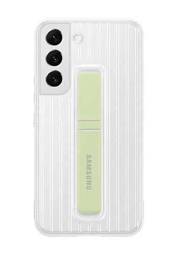 Samsung Protective Standing Cover White, für Samsung Galaxy S22, EF-RS901CWEGWW, Blister