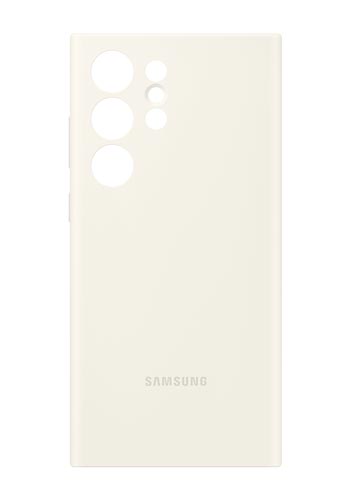 Samsung Silicone Cover Beige, für Samsung Galaxy S23 Ultra, EF-PS918TUEGWW