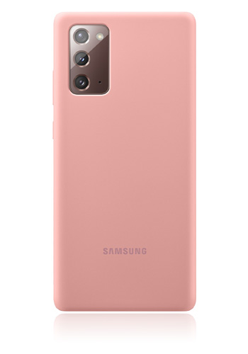 Samsung Silicone Cover Copper Brown, für Samsung N980 Galaxy Note 20, EF-PN980TA, Blister