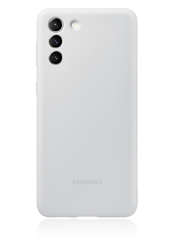 Samsung Silicone Cover Light Gray, für Samsung G996F Galaxy S21 Plus, EF-PG996TJ, Blister