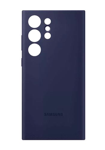 Samsung Silicone Cover Navy, für Samsung Galaxy S23 Ultra, EF-PS918TNEGWW