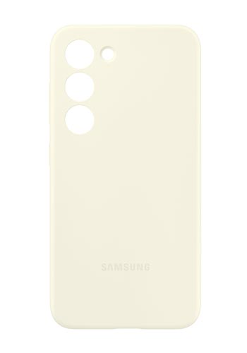 Samsung Silicone Cover Orange, für Samsung Galaxy S23 Plus, EF-PS916TOEGWW