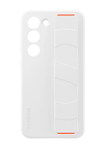 Samsung Silicone Grip Case White, für Samsung Galaxy S23, EF-GS911TWEGWW