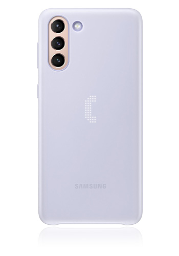 Samsung Smart LED Cover Violet, für Galaxy S21 Plus, EF-KG996CV, Blister