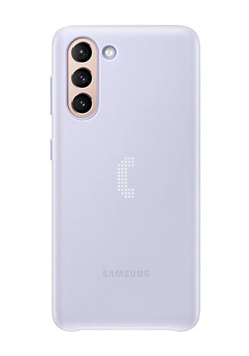 Samsung Smart LED Cover Violet, für Samsung G991F Galaxy S21, EF-KG991CV, Blister