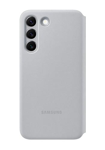 Samsung Smart LED View Cover (EE) Light Gray, für Samsung Galaxy S22, EF-NS901PJEGEE, Blister