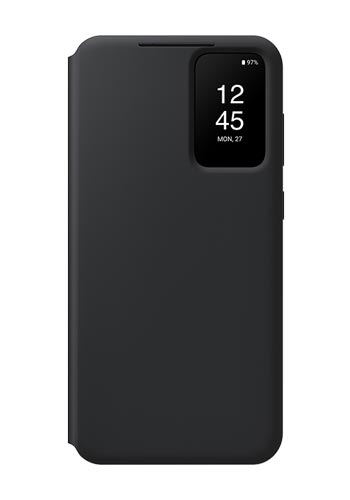 Samsung Smart View Wallet Cover Black, für Galaxy S23 Plus, EF-ZS916CBEGWW