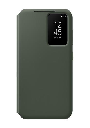 Samsung Smart View Wallet Cover Khaki, für Samsung Galaxy S23, EF-ZS911CGEGWW