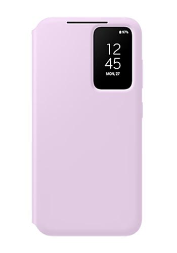 Samsung Smart View Wallet Cover Lavender, für Samsung Galaxy S23, EF-ZS911CVEGWW