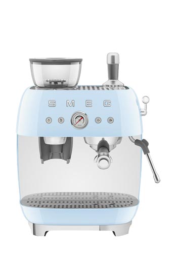 Smeg Espressomaschine, Kaffeevollautomat 50s Style Pastel Blue, EGF03PBEU