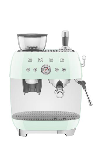 Smeg Espressomaschine, Kaffeevollautomat 50s Style Pastel Green, EGF03PGEU