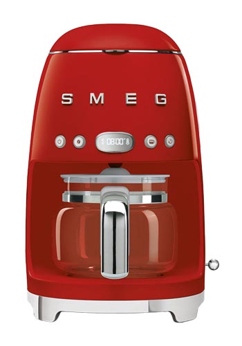 Smeg Filterkaffeemaschine 50's Style Red, DCF02RDEU