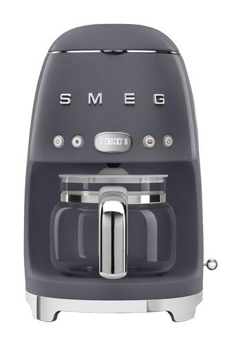 Smeg Filterkaffeemaschine 50's Style Slate Grey, DCF02GREU