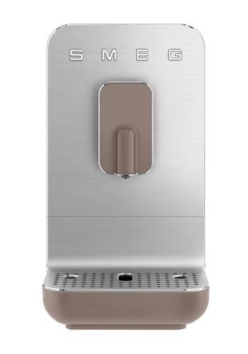 Smeg Kompakte Kaffeevollautomat 50s Style Taupe, BCC01TPMEU