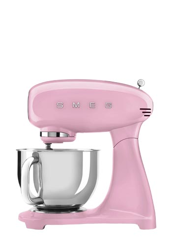Smeg Küchenmaschine 50s Style Pastel Pink, SMF03PKEU