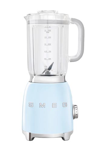 Smeg Standmixer 800W 50s Style, 1,5L Pastel Blue, BLF01PBEU