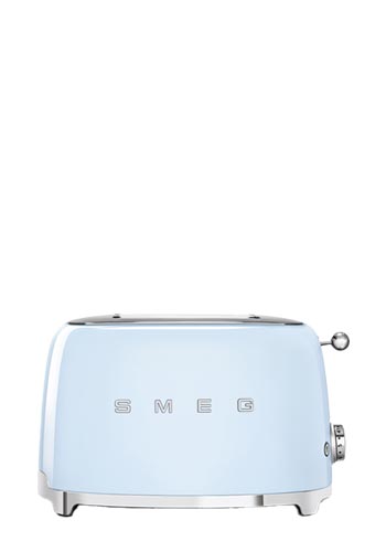 Smeg Toaster, 2 Schlitze, 50s Style Pastel Blue, TSF01PBEU