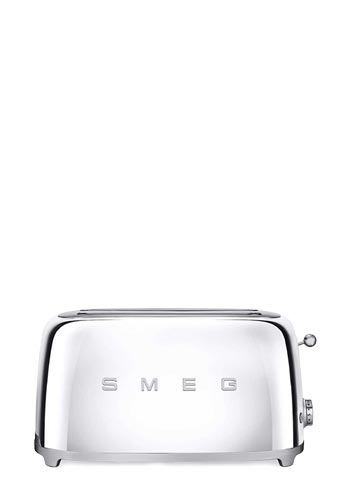 Smeg Toaster 4 Scheiben, 50s Style Stainless Steel, TSF02SSEU