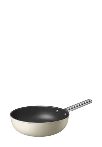 Smeg Wok Cream, 30 cm, CKFW3001CRM