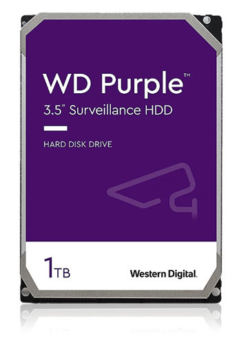 Western Digital Purple Surveillance Hard Drive 1TB, 3,5 Zoll, 7200 RPM, WD10PURZ
