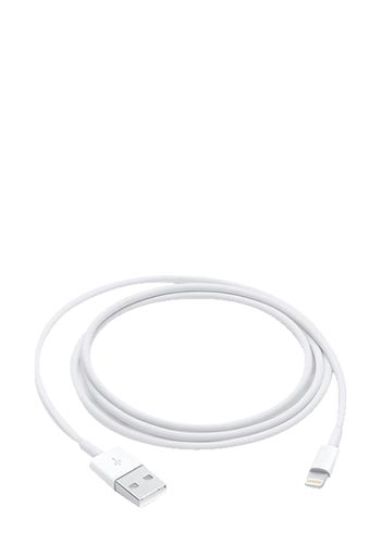 Apple Lightning auf USB Ladekabel White, 1m, MXLY2ZM/A, Blister