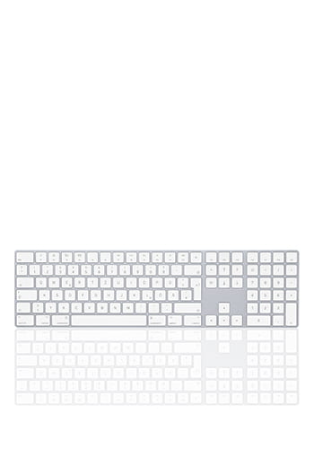 Apple Magic Keyboard and Numeric Keypad Silver, MAC & IOS, MQ052D/A, Blister