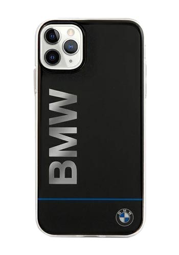 BMW Hard Cover Printed Logo Black, für Apple iPhone 11 Pro Max, BMHCN65PCUBBK