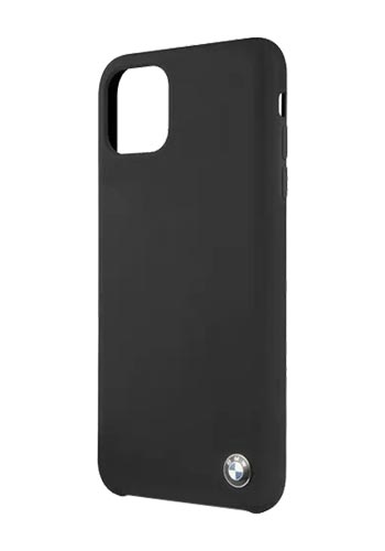 BMW Hard Cover Signature Perforated Black, für iPhone 11 Pro Max, BMHCN65SILBK, Blister