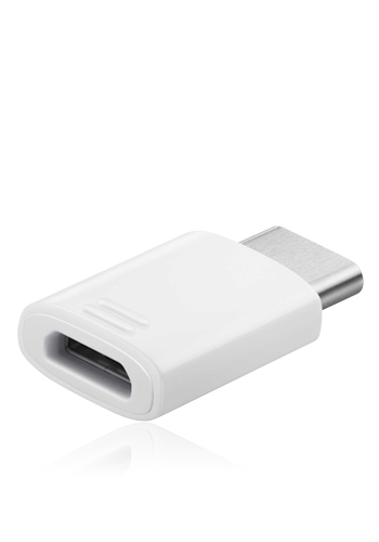Samsung USB Typ-C auf micro USB Adapter White, EE-GN930BW, Blister